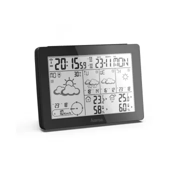 Hama Meteotime Laika Prognožu Centrs Melns