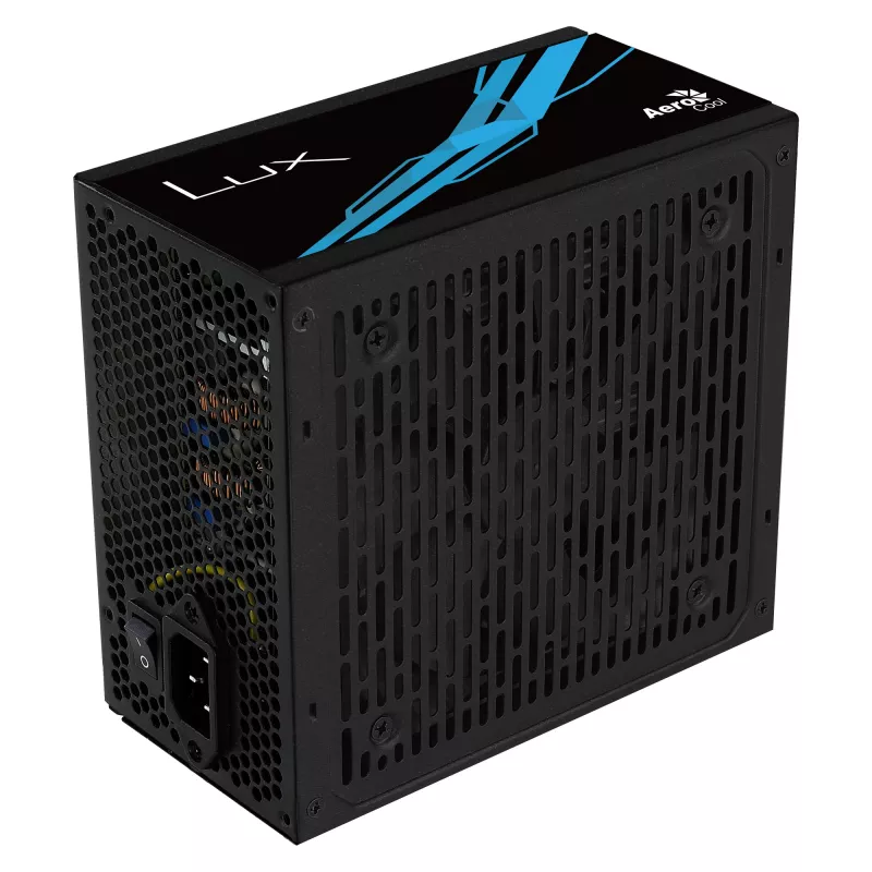 Aerocool LUX 550W barošanas bloks 20+4 pin ATX ATX Melns