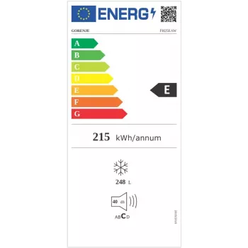 Gorenje FH25EAW Saldētava Lāde 248 L Balta