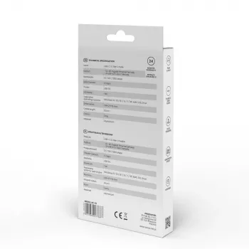 USB-C centrmezgls SAVIO AK-57 ar 3× USB-A, RJ-45 Gigabit Ethernet (5000 Mbit/s), alumīnija pelēks