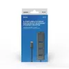 USB-C centrmezgls SAVIO AK-57 ar 3× USB-A, RJ-45 Gigabit Ethernet (5000 Mbit/s), alumīnija pelēks
