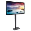Grīdas TV statīvs TECHLY ICA-TR27 32–55 collu (81.3–139.7 cm), VESA 100x100–600x400, slīpums -15–0°, maksimālā slodze 40 kg, melns