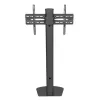 Grīdas TV statīvs TECHLY ICA-TR27 32–55 collu (81.3–139.7 cm), VESA 100x100–600x400, slīpums -15–0°, maksimālā slodze 40 kg, melns