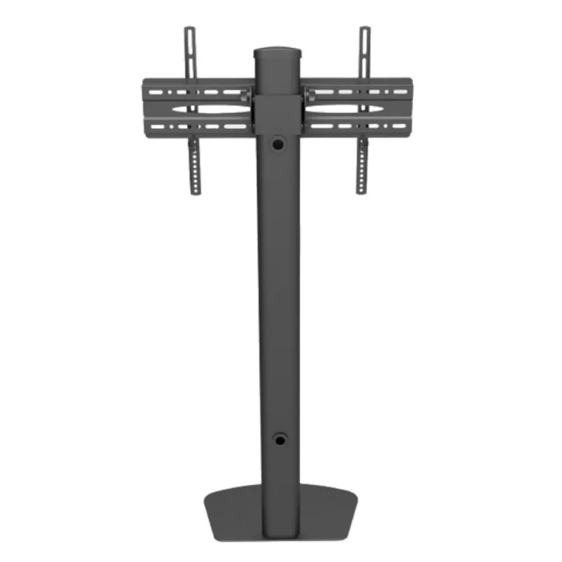 Grīdas TV statīvs TECHLY ICA-TR27 32–55 collu (81.3–139.7 cm), VESA 100x100–600x400, slīpums -15–0°, maksimālā slodze 40 kg, melns