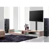 Grīdas TV statīvs TECHLY ICA-TR27 32–55 collu (81.3–139.7 cm), VESA 100x100–600x400, slīpums -15–0°, maksimālā slodze 40 kg, melns