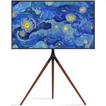 Grīdas TV statīvs TECHLY ICA-TR18SAM 45–65 collām (114.3–165.1 cm), VESA 200x200–600x400, 32 kg, valrieksts