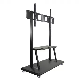 Pārnēsājams grīdas statīvs TECHLY Signage Display Mount ICA-TR31 55–120 collu ekrāniem, VESA 1200x600, maks. slodze 150 kg, melns
