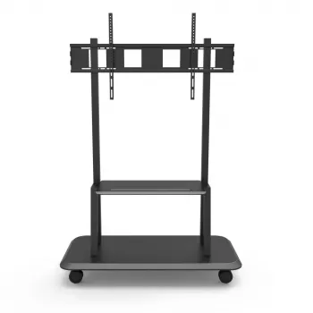 Pārnēsājams grīdas statīvs TECHLY Signage Display Mount ICA-TR31 55–120 collu ekrāniem, VESA 1200x600, maks. slodze 150 kg, melns