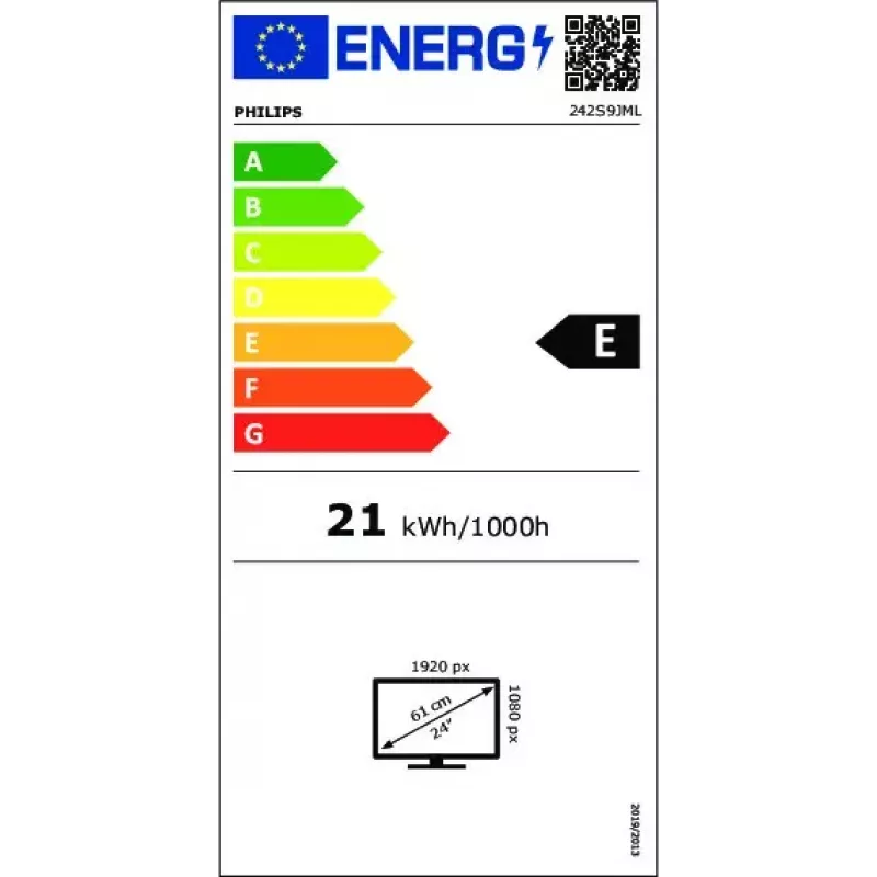 Philips S Line 242S9JML/00 24 collu Full HD LCD monitors