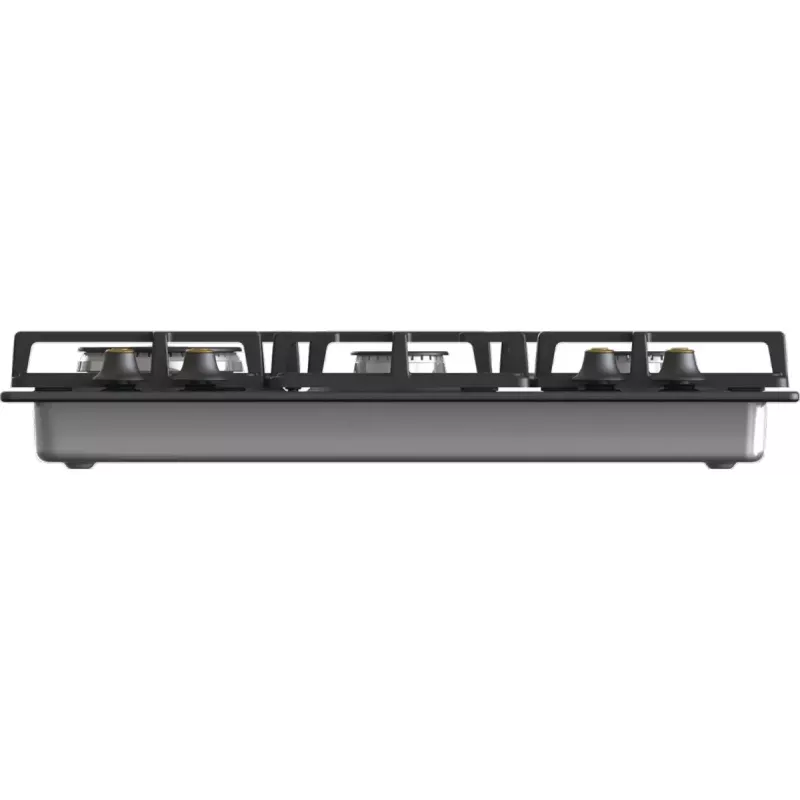 Gorenje GW6D42CLB iebūvējamā gāzes plīts virsma, melna, 60 cm, 4 degļi