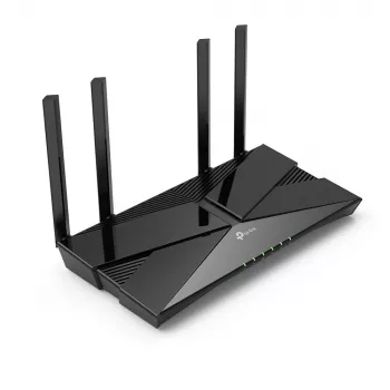 TP-Link AX1800 Divjoslu Wi-Fi 6 maršrutētājs, 802.11ax, 2.4 GHz / 5 GHz, Gigabit Ethernet, melns