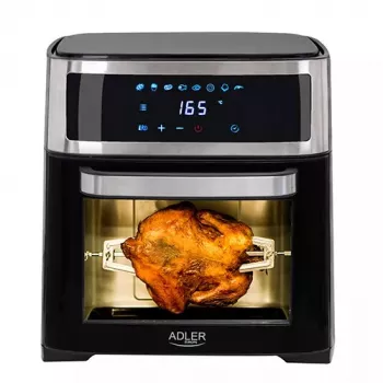 Gaisa fritēšanas krāsns Adler AD 6309 13 L 2500 W Melns/Sudrabs, skārienjutīga vadība, rotējošs iesms
