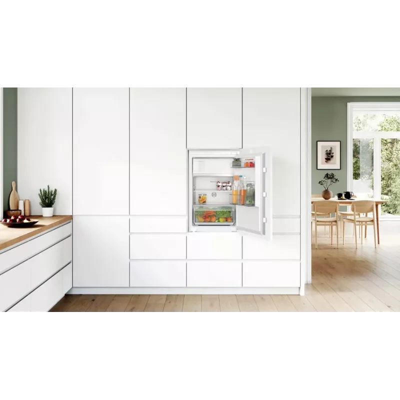 Bosch Serie 2 KIL22NSE0 ledusskapis-salvētava Iebūvējams 119 L Balts