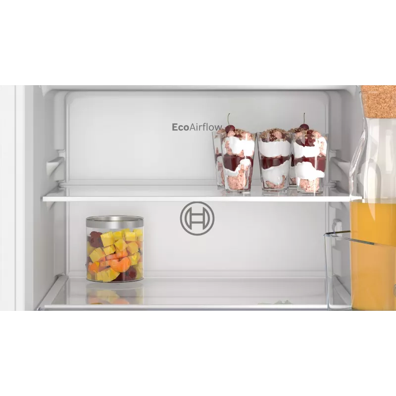 Bosch Serie 2 KIL22NSE0 ledusskapis-salvētava Iebūvējams 119 L Balts