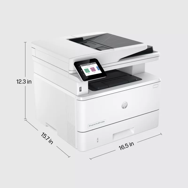 Daudzfunkciju printeris HP LaserJet Pro MFP 4102fdw, lāzera mono drukāšana