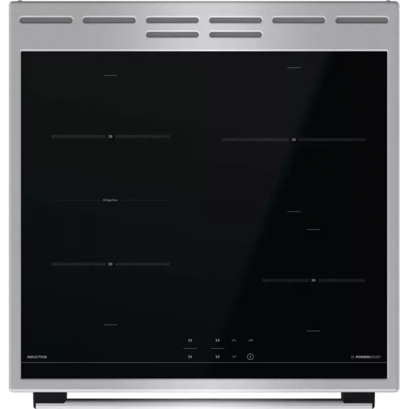 Brīvstāvoša plīts Gorenje GEIT6C60XPG Elektriskā indukcijas virsma 4 zonas