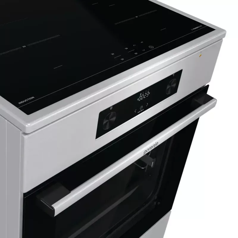 Brīvstāvoša plīts Gorenje GEIT6C60XPG Elektriskā indukcijas virsma 4 zonas