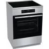 Brīvstāvoša plīts Gorenje GEIT6C60XPG Elektriskā indukcijas virsma 4 zonas