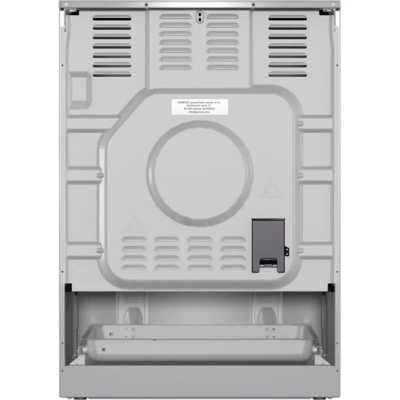 Brīvstāvoša plīts Gorenje GEIT6C60XPG Elektriskā indukcijas virsma 4 zonas