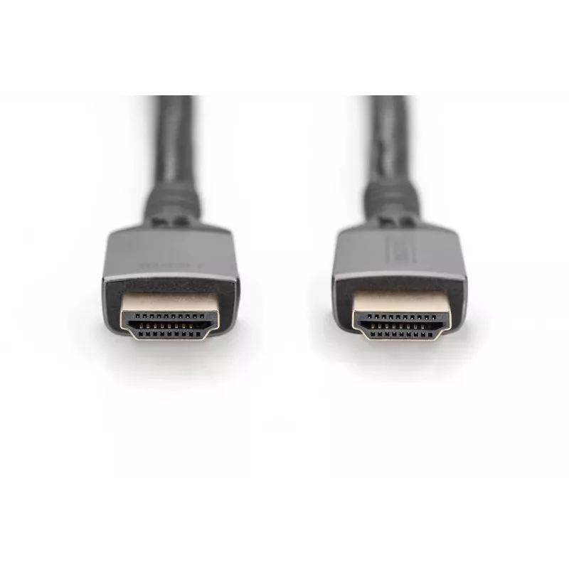 DIGITUS 8K PREMIUM HDMI 2.1 savienojuma kabelis, apzeltīts, atbalsta 8K/60Hz, 1m