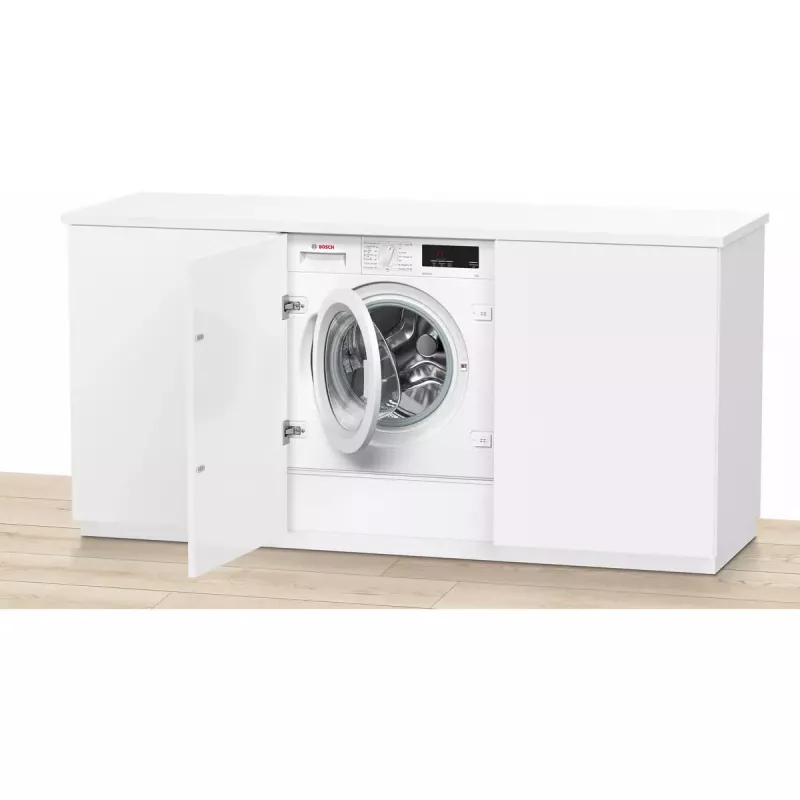 Bosch Serie 6 WIW24342EU iebūvējama veļas mašīna, 8 kg, 1200 RPM, balta