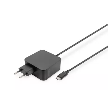 DIGITUS DA-10071 USB-C klēpjdatora lādētājs 65W melns
