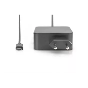 DIGITUS DA-10071 USB-C klēpjdatora lādētājs 65W melns