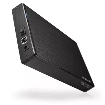 Axagon EE35-XA3 ārējā kaste 3.5 inch SATA HDD, alumīnija, USB 3.2 Gen 1