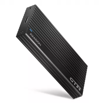 Axagon EEM2-GTR ārējā USB-C 3.2 Gen 2 metāla kaste M.2 NVMe SSD diskiem