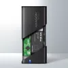 Ārējais M.2 SSD korpuss Axagon EEM2-SBC USB-C 3.2 Gen 2 Melns