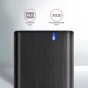 Ārējais M.2 SSD korpuss Axagon EEM2-SBC USB-C 3.2 Gen 2 Melns