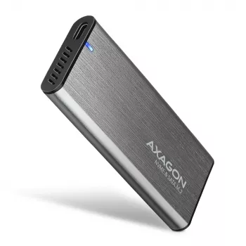 Axagon EEM2-SG2 SuperSpeed+ USB-C ārējais M.2 NVMe un SATA SSD korpuss