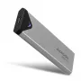 AXAGON EEM2-UG2 ārējā USB-C 10Gbps metāla kaste M.2 NVMe SSD diskiem, sudraba