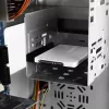 Axagon RSS-M2SD iekšējais 2,5 collu alumīnija korpuss SATA M.2 SSD diskiem, sudraba