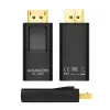 Pārejas kabelis Axagon RVD-HI DisplayPort uz HDMI Melns