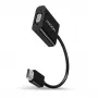 Axagon RVH-VGAN HDMI -> VGA adapteris FullHD, 1920x1200, audio izeja, strāvas ieeja