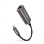 AXAGON ADE-TRC USB-C Gigabit Ethernet tīkla adapteris, 10/100/1000, Titan Grey