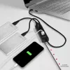 Axagon HUE-S2B 4 portu USB 3.0 ātrās uzlādes centrmezgls ar micro USB barošanu