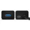 Axagon HUE-S2B 4 portu USB 3.0 ātrās uzlādes centrmezgls ar micro USB barošanu