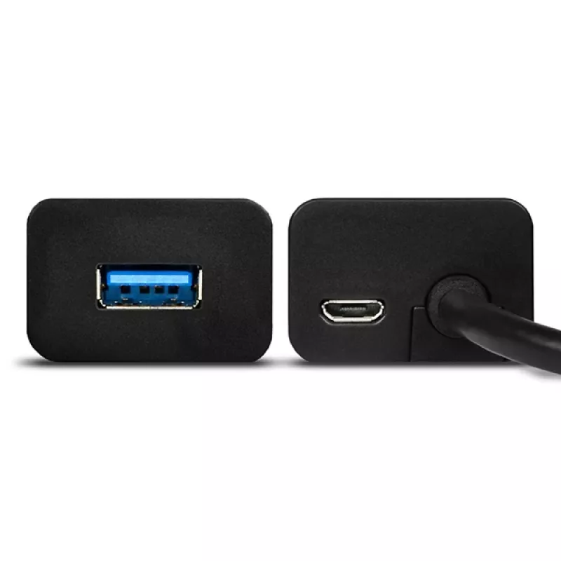 Axagon HUE-S2B 4 portu USB 3.0 ātrās uzlādes centrmezgls ar micro USB barošanu
