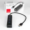 Axagon HUE-S2B 4 portu USB 3.0 ātrās uzlādes centrmezgls ar micro USB barošanu