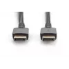 DIGITUS PREMIUM DP1.4 kabelis DP uz DP 8K/60Hz, 2m, alumīnija korpuss, apzeltīti kontakti