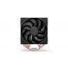 ENDORFY Fera 5 Dual Fan gaisa dzesētājs — 2x 120 mm PWM ventilatori, 4 siltuma caurules, TDP 220 W, melns