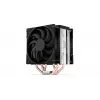 ENDORFY Fera 5 Dual Fan gaisa dzesētājs — 2x 120 mm PWM ventilatori, 4 siltuma caurules, TDP 220 W, melns