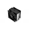 ENDORFY Fera 5 Dual Fan gaisa dzesētājs — 2x 120 mm PWM ventilatori, 4 siltuma caurules, TDP 220 W, melns