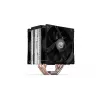 ENDORFY Fera 5 Dual Fan gaisa dzesētājs — 2x 120 mm PWM ventilatori, 4 siltuma caurules, TDP 220 W, melns