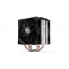 ENDORFY Fera 5 Dual Fan gaisa dzesētājs — 2x 120 mm PWM ventilatori, 4 siltuma caurules, TDP 220 W, melns