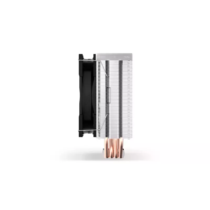 ENDORFY Fera 5 ARGB EY3A007 procesora gaisa dzesētājs, 120 mm Fluctus PWM ARGB ventilators, 4 siltumcaurules, augstums 155 mm, melns