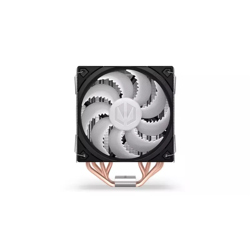 ENDORFY Fera 5 ARGB EY3A007 procesora gaisa dzesētājs, 120 mm Fluctus PWM ARGB ventilators, 4 siltumcaurules, augstums 155 mm, melns