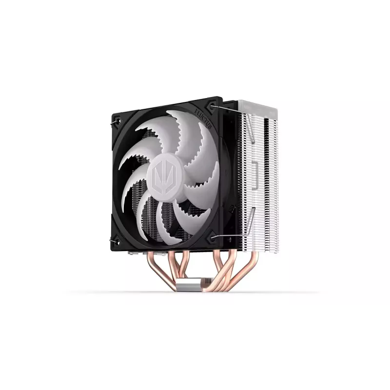 ENDORFY Fera 5 ARGB EY3A007 procesora gaisa dzesētājs, 120 mm Fluctus PWM ARGB ventilators, 4 siltumcaurules, augstums 155 mm, melns